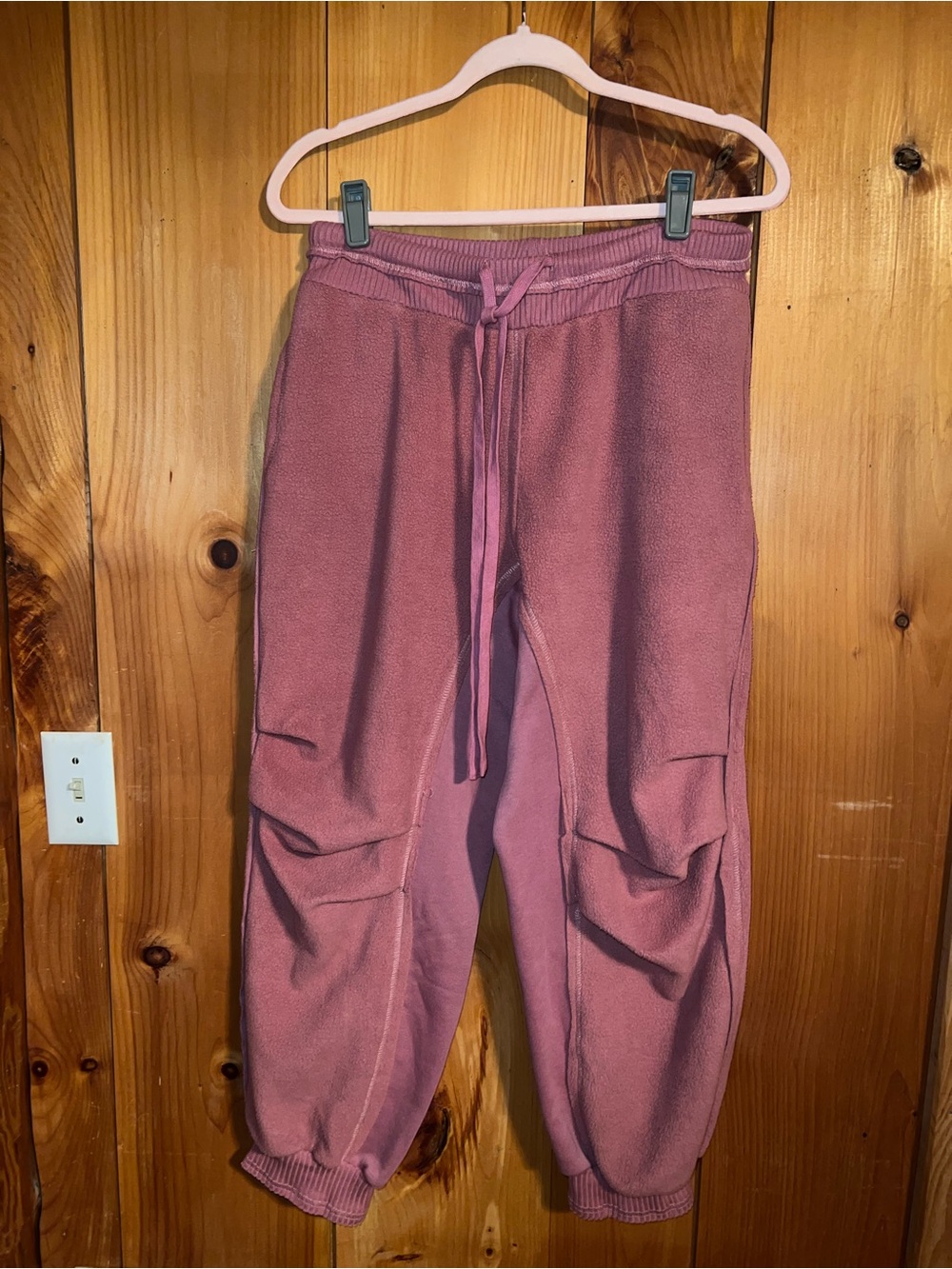 Easel Fleece Jogger Sweatpants with Drawstring